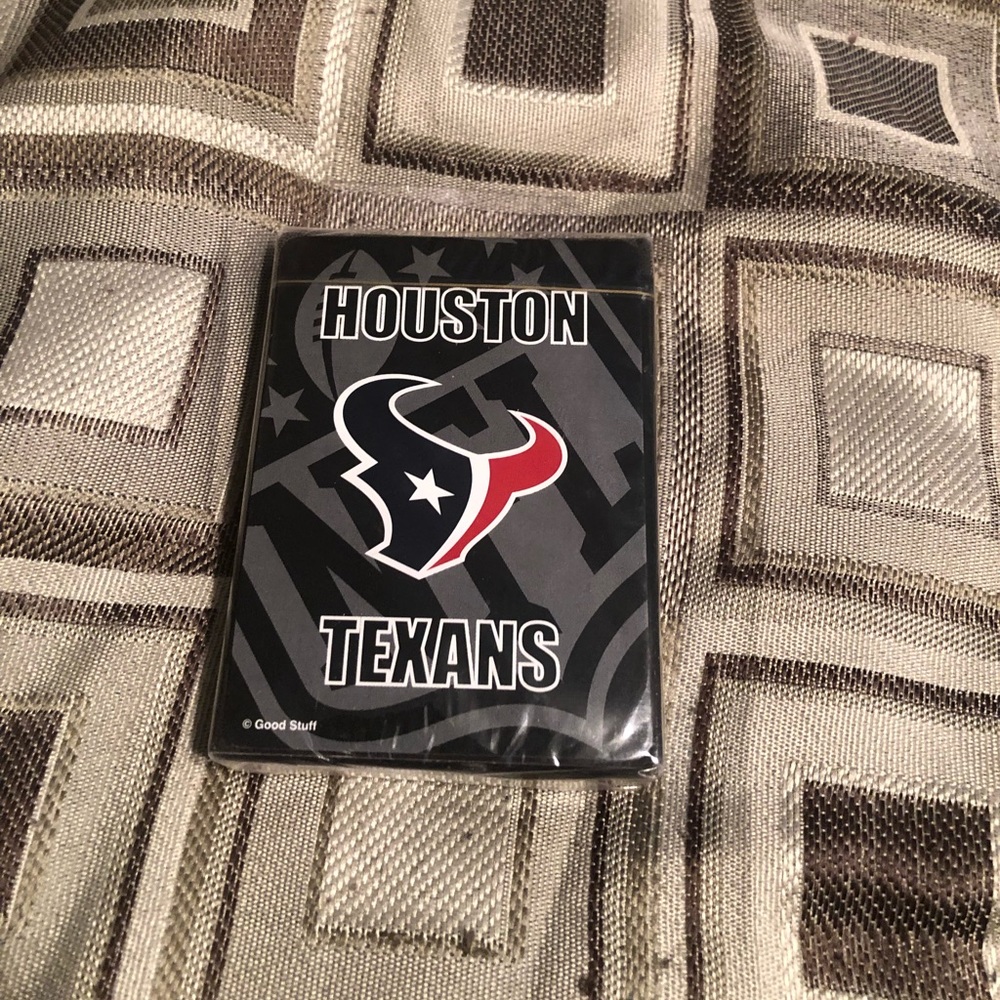 Texans playing cards